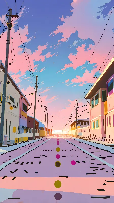 Lofi anime background 