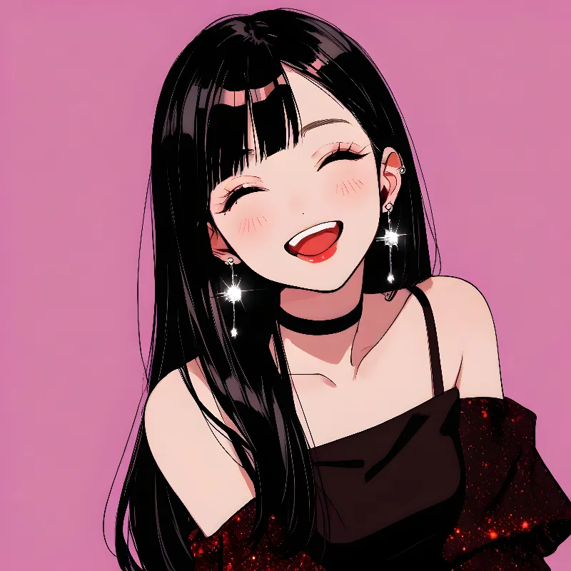 Retro anime girl