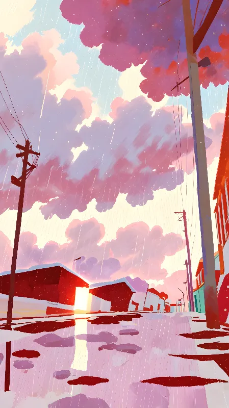 Anime lofi background Anime lofi iPhone wallpaper