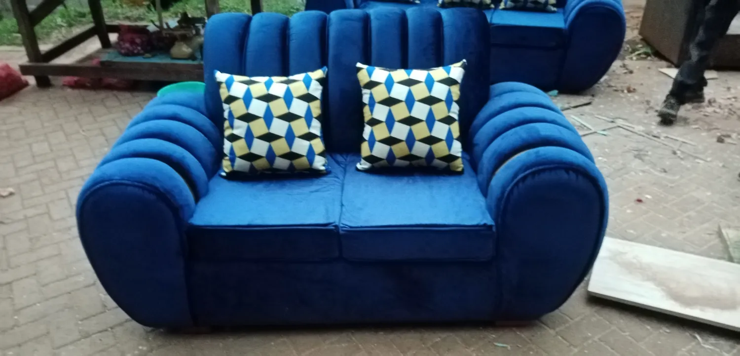 Blue Sofaset