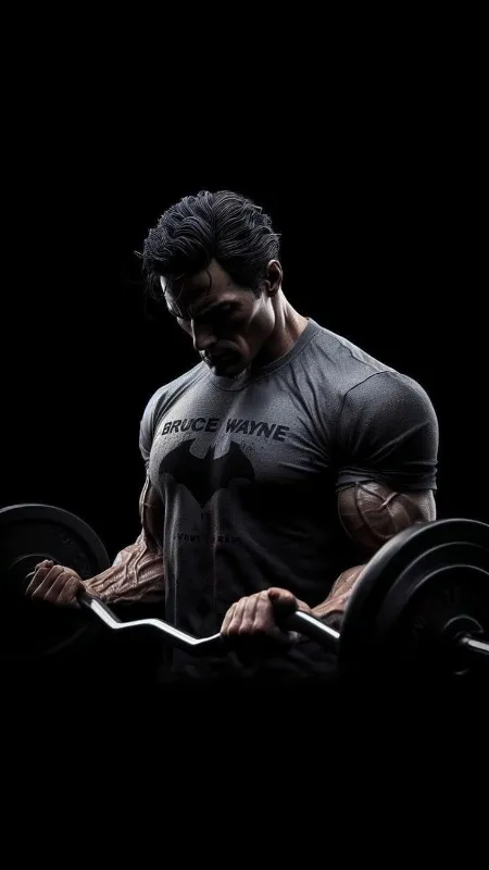Bodybuilder ai created full hd wallpaper