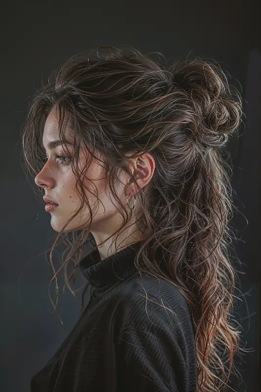 Ai created beautiful girl 4k wallpaper