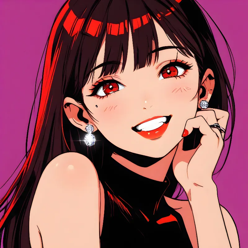Sassy anime girl