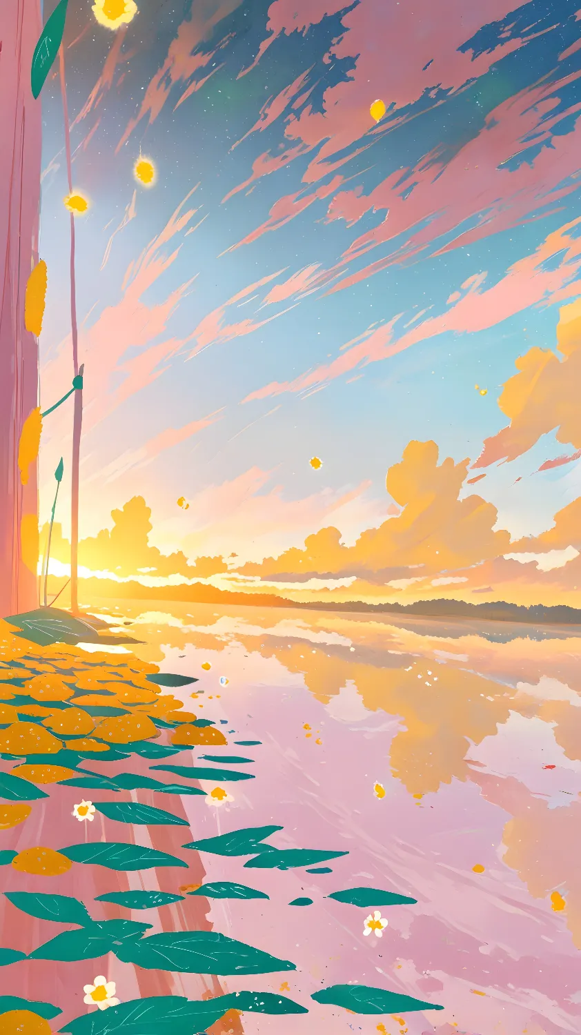 Lo-fi anime background 