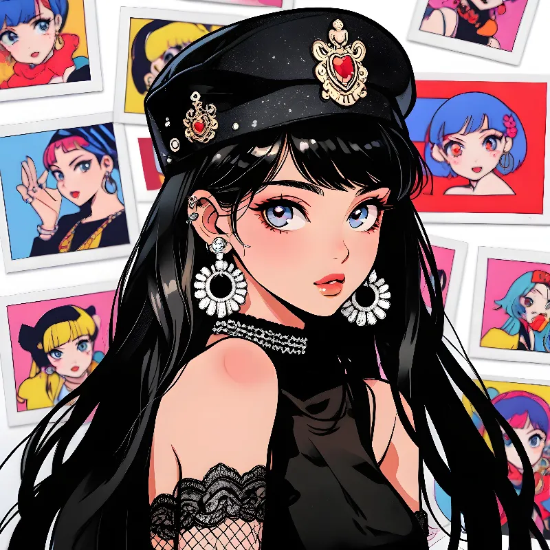 Cute anime girl 