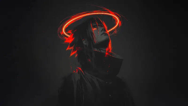 Sasuke uhciha dark 4k wallpaper