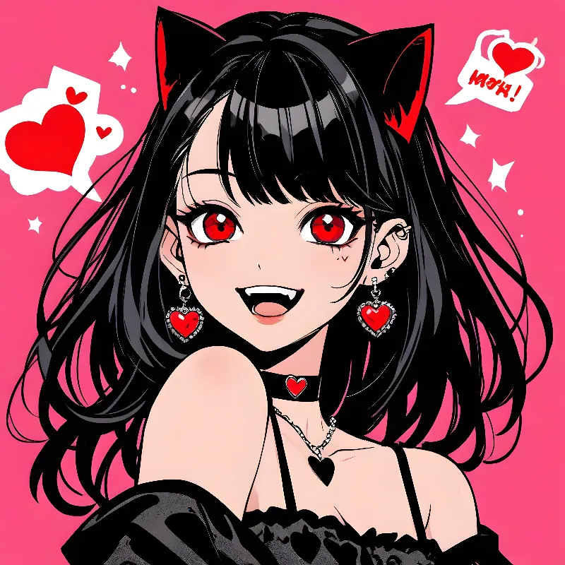 Wolf anime girl 