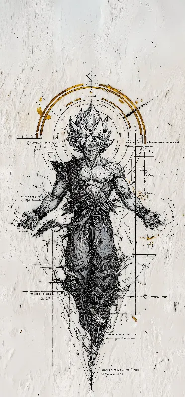 Goku aesthetic full hd wallpaper 