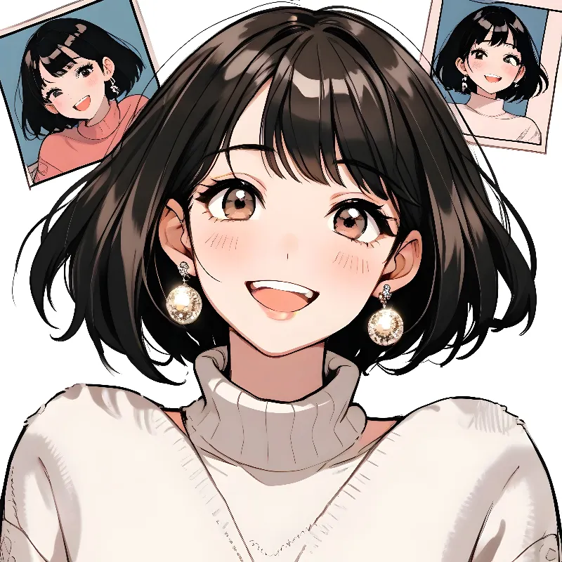 Cute anime girl 