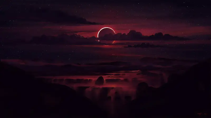 Anime nature 4k wallpaper