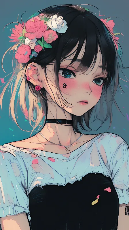 Flowers and Girls