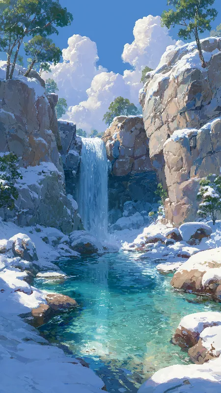 Winter Cascade