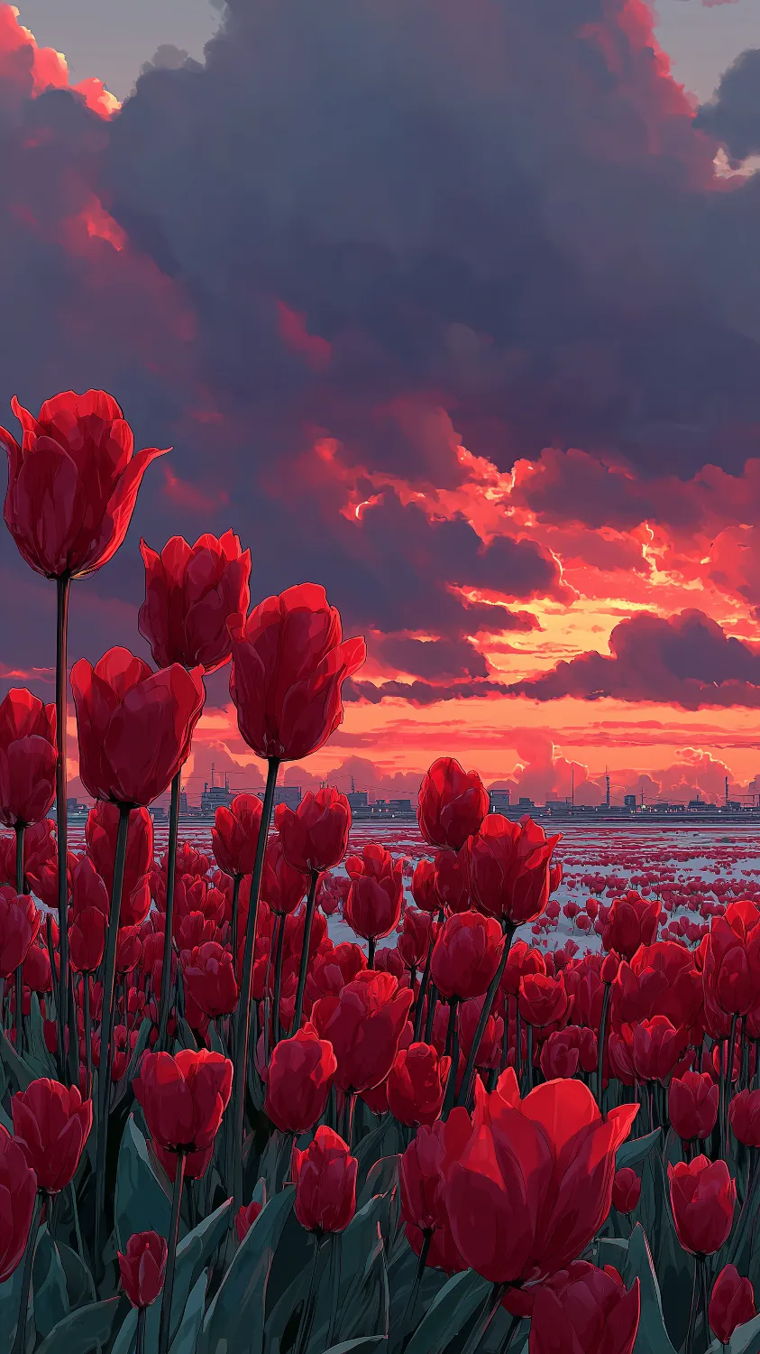 Tulip Sunset