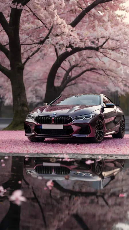 Bmw car running 
