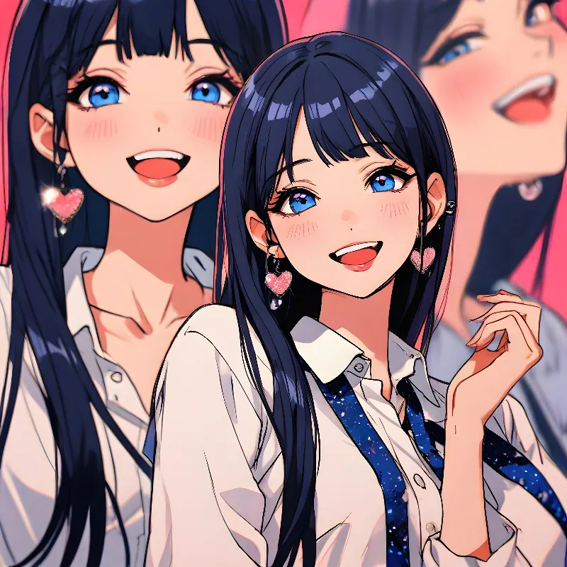 Cute anime girl 