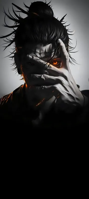 Anime warrior dark full hd wallpaper