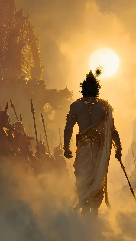 Krishna ji full hd wallpaper
