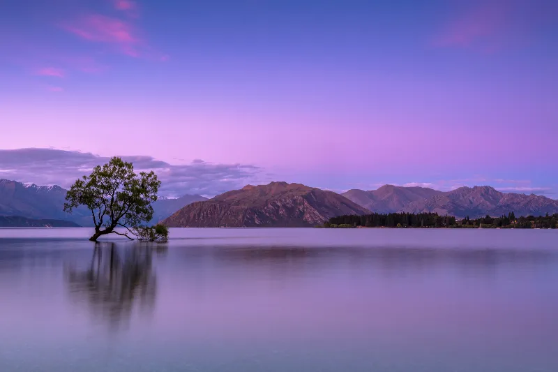 Nature lake 4k desktop wallpaper