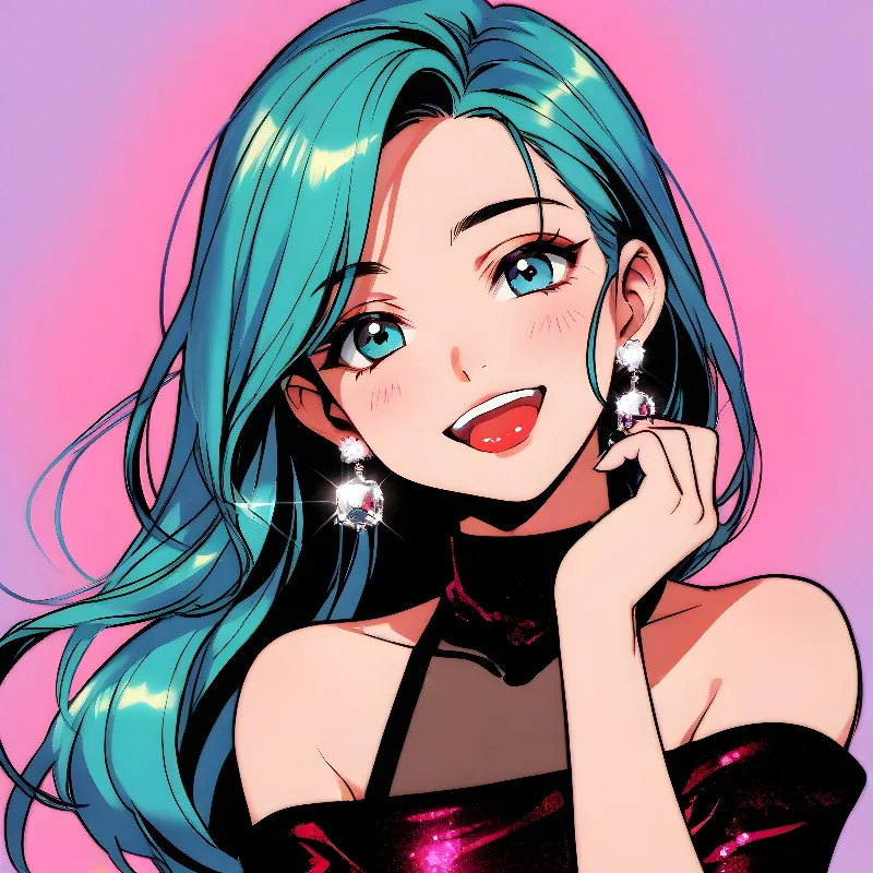 Cute anime girl 