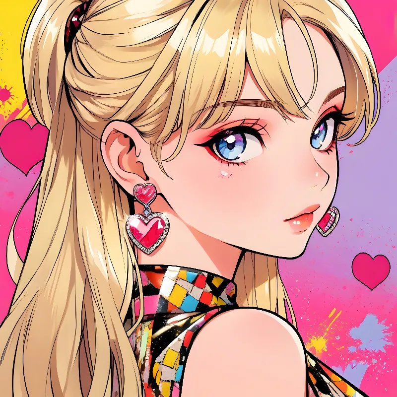 Cute anime girl 