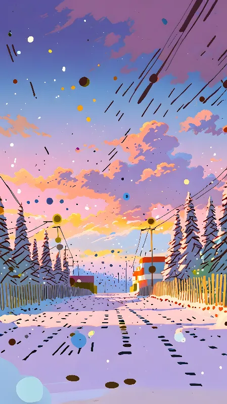 Lofi anime background 