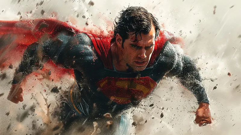 Superman comic edition 4k desktop wallpaper