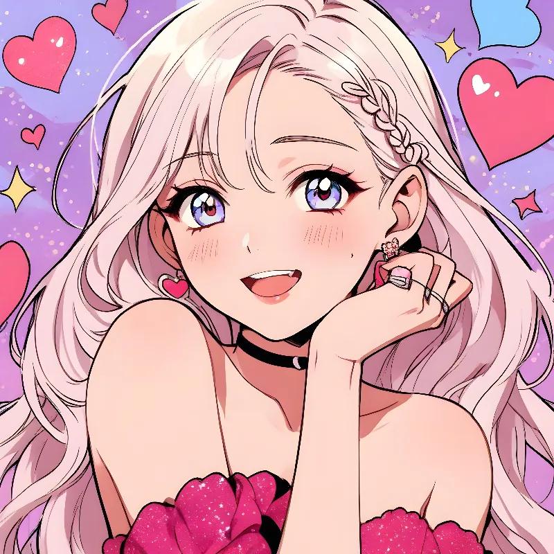 Cute anime girl 