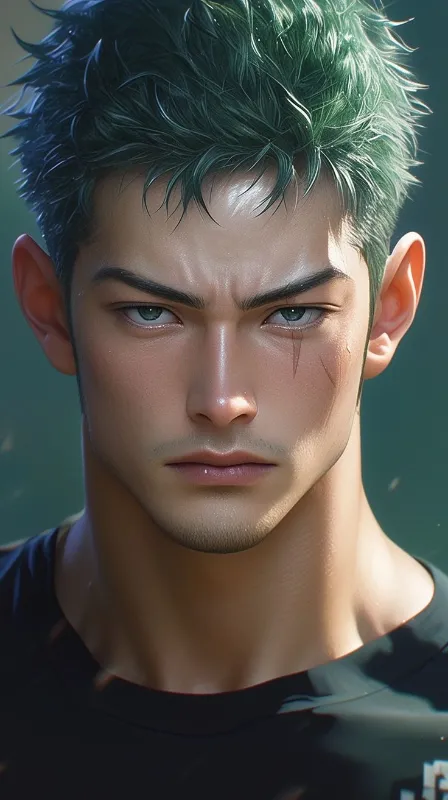 Anime boy danger look full hd wallpaper