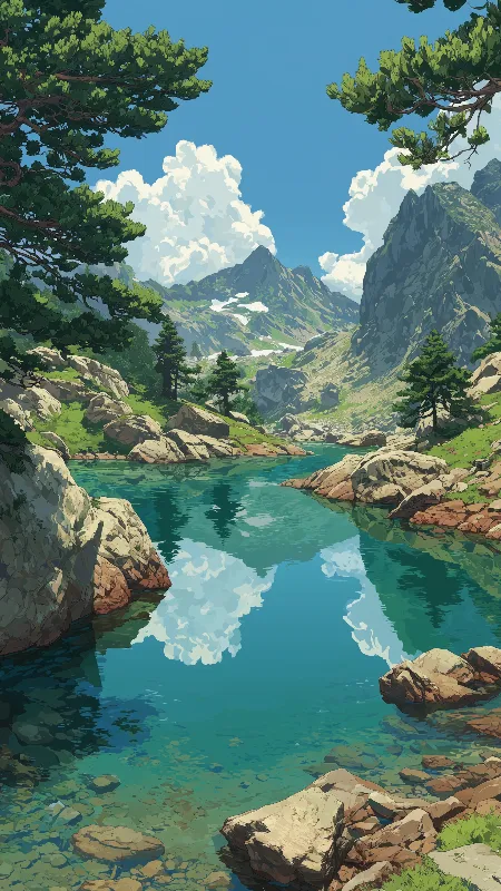 Mountain Reflection