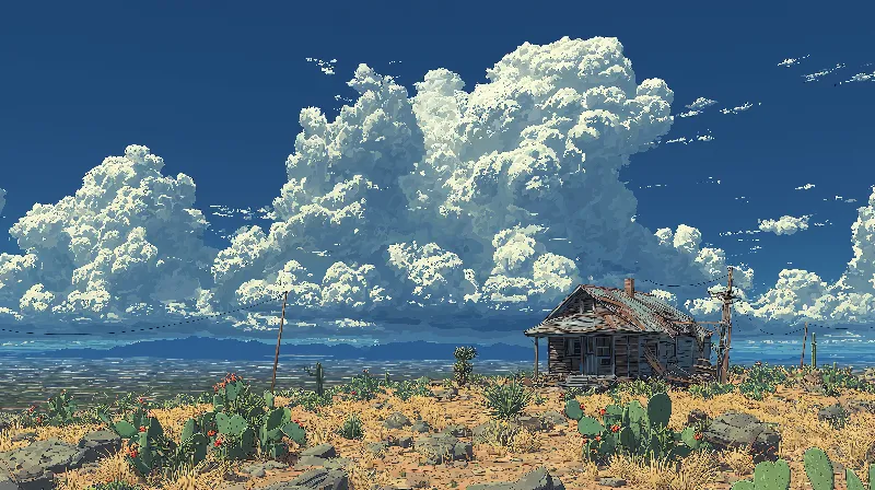 Summer Fantasy in the Deep Desert