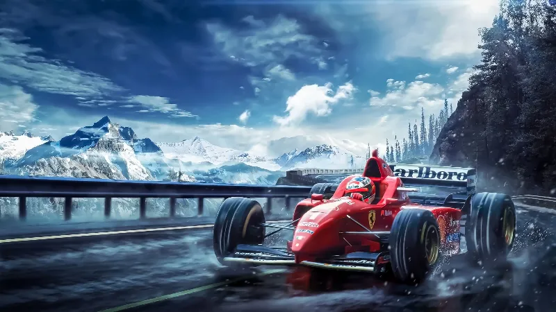 Formula 1 super car 4k wallpaper