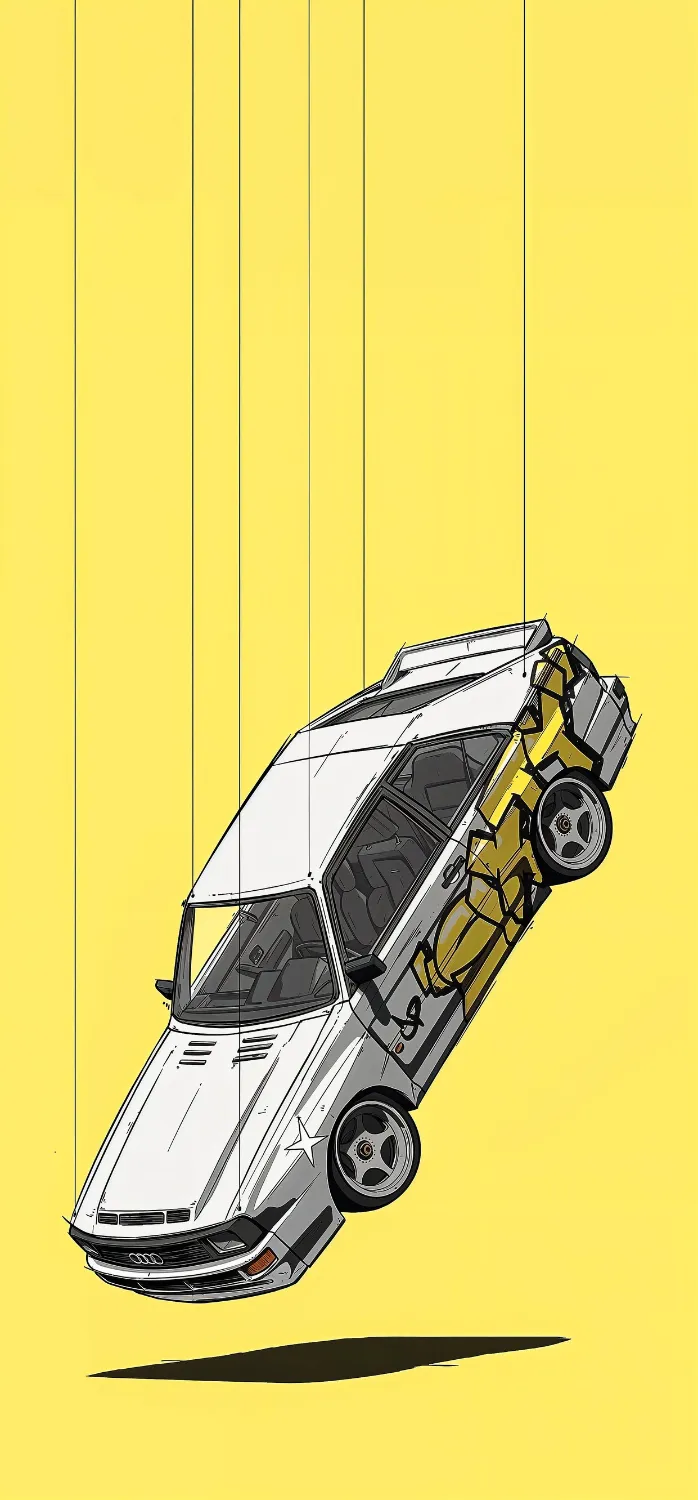 Audi aesthetic skecth full hd wallpaper 