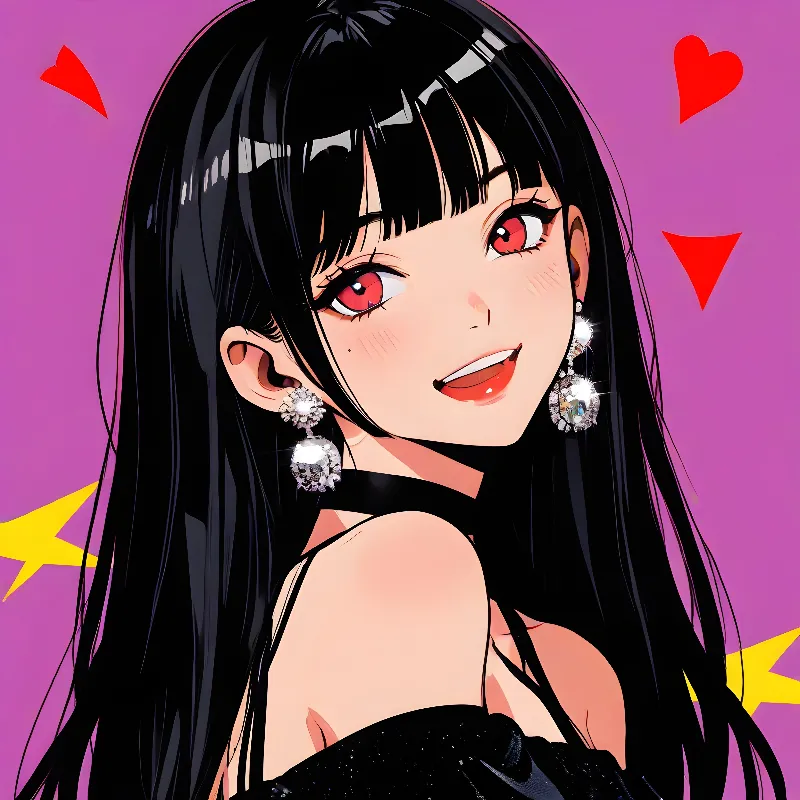 Cute anime girl 