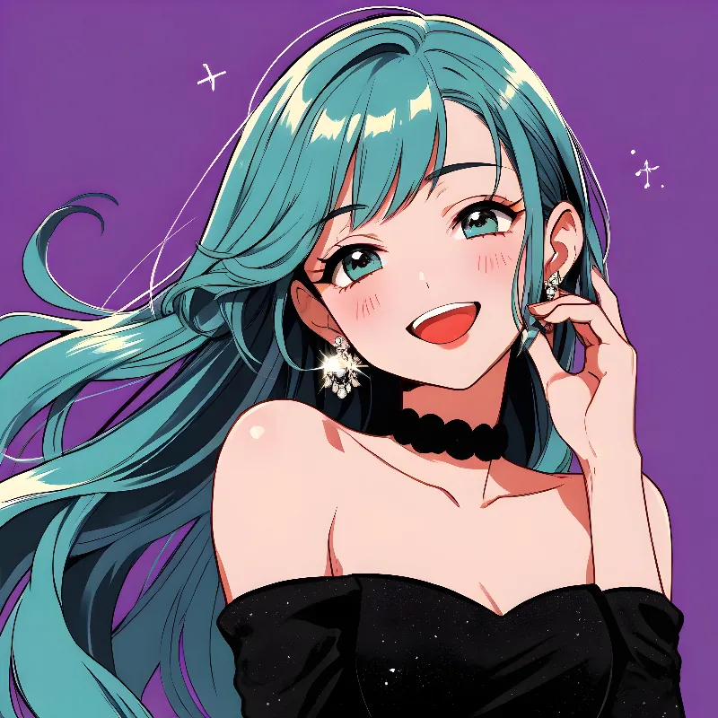 Cute anime girl 
