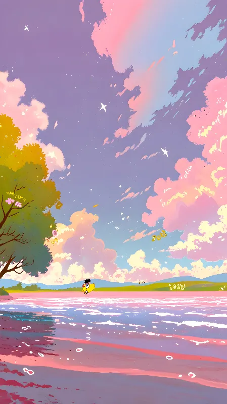 Lofi anime background 