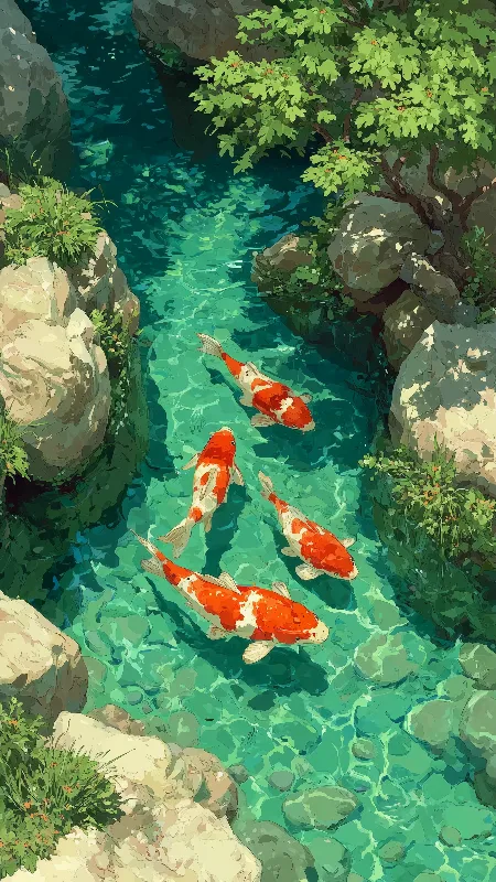 Sacred Koi
