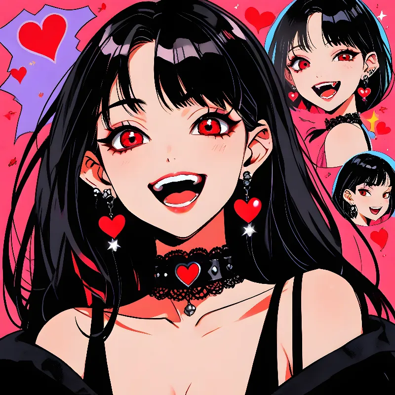 Cute anime girl 