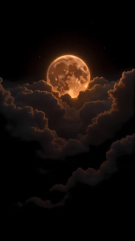 When the sky turns into fire and the moon becomes a god