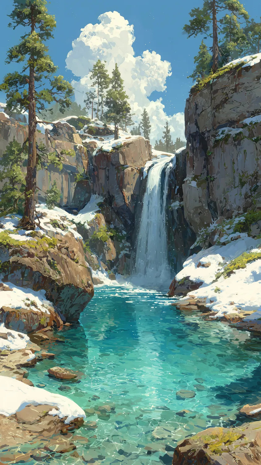  Icy Cascade