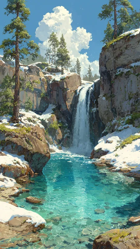  Icy Cascade