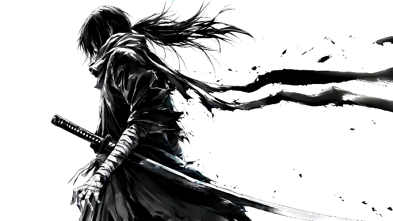 Warrior dark sketch full hd wallpaper