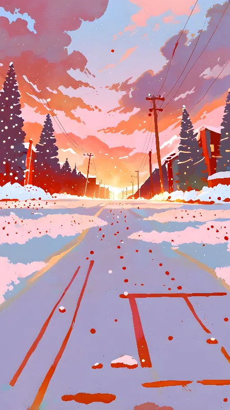 Lofi anime background 