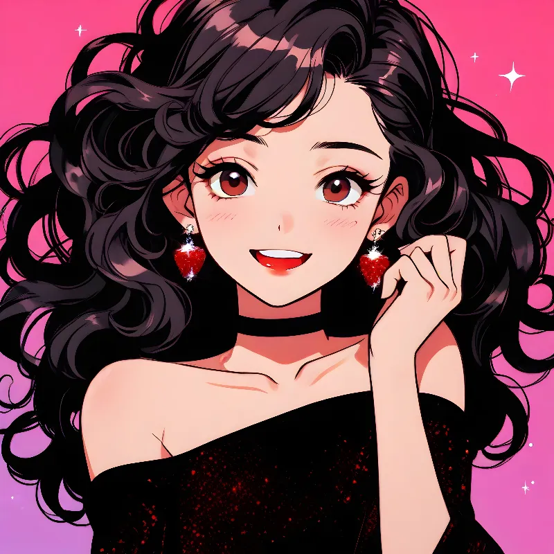 Cute anime girl 