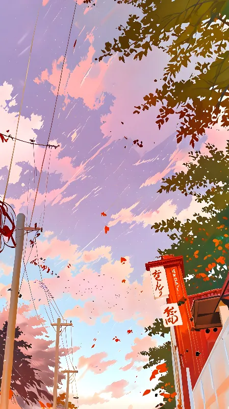 Lofi anime background 