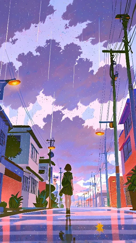 Lofi anime background