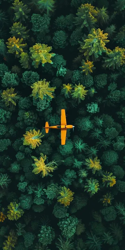 Fighter plane in nature full hd wallpaper