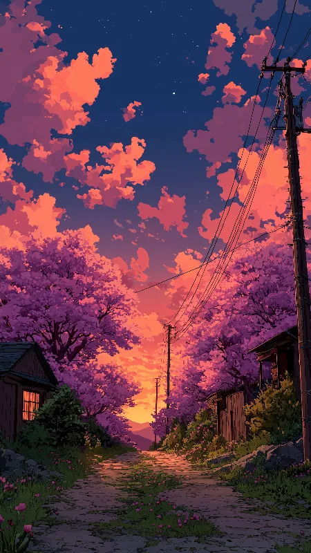 Sakura Sunset