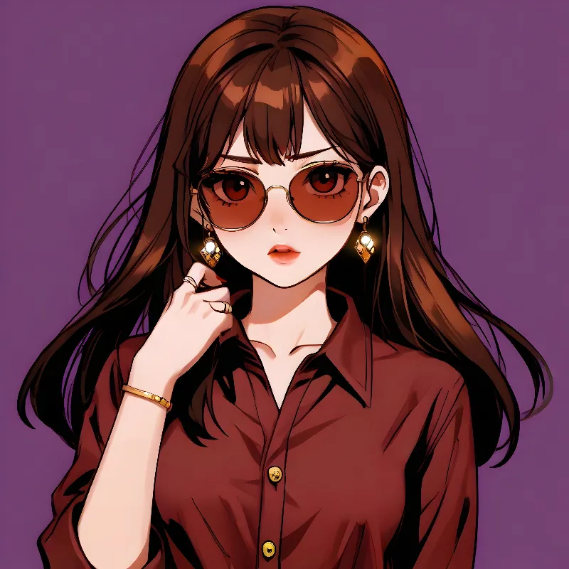 Sassy anime girl