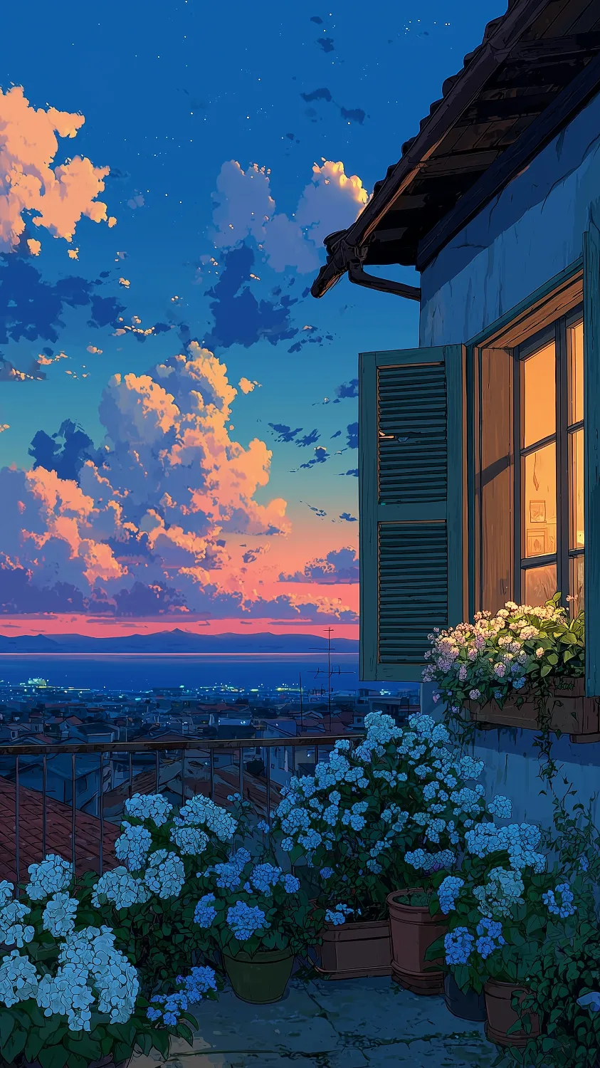 Balcony Sunset