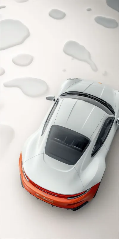 Ai created porsche car full hd wallpaper